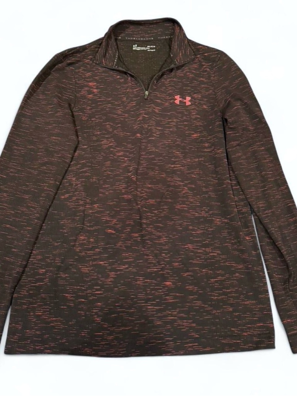 Under Armour Black and Pink Performance 1/4 Zip Jacket